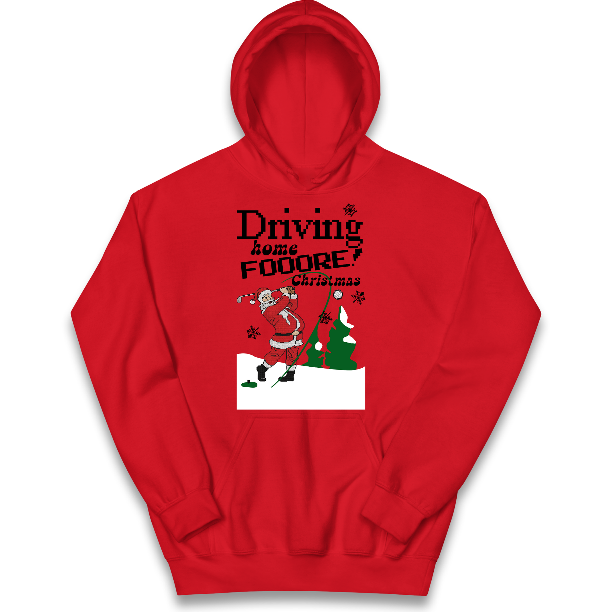 Christmas Golf Hoodie