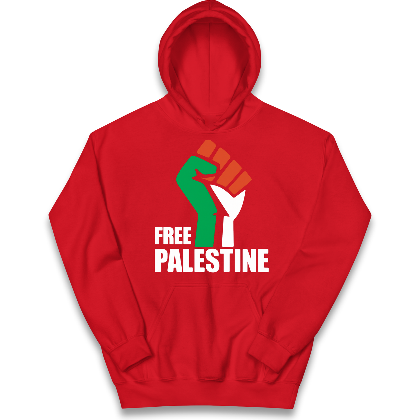 Free Palestine kids hoodie