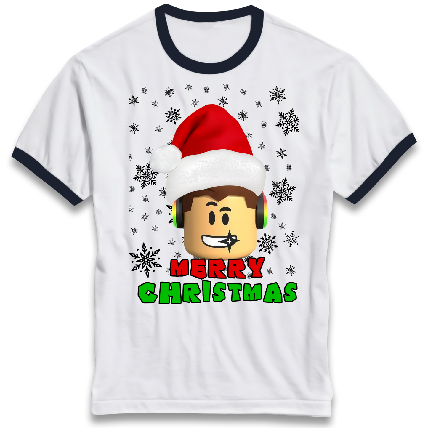 Roblox christmas Ringer T Shirt