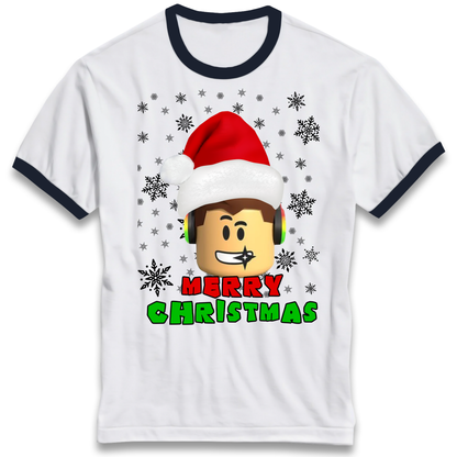 Roblox christmas Ringer T Shirt