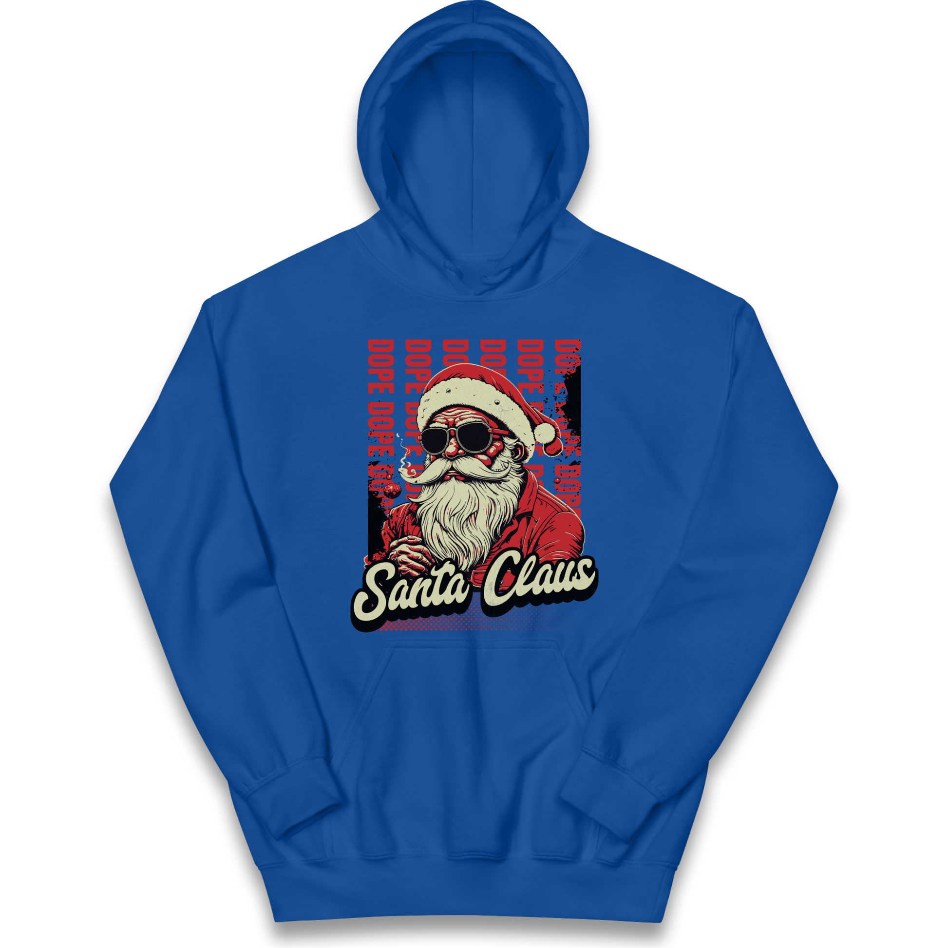 Dope Santa Claus kids hoodie