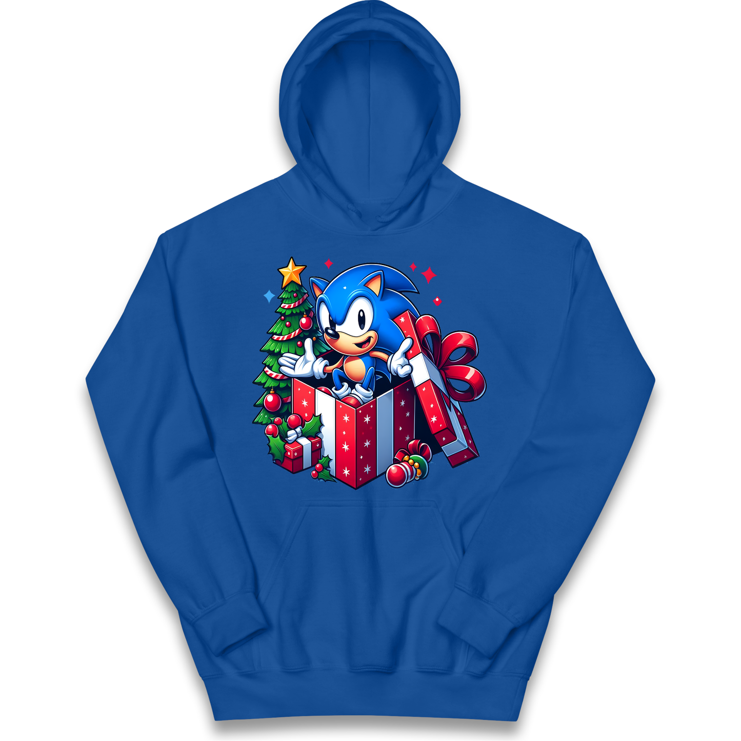 Sonic The Hedgehog Christmas kids hoodie