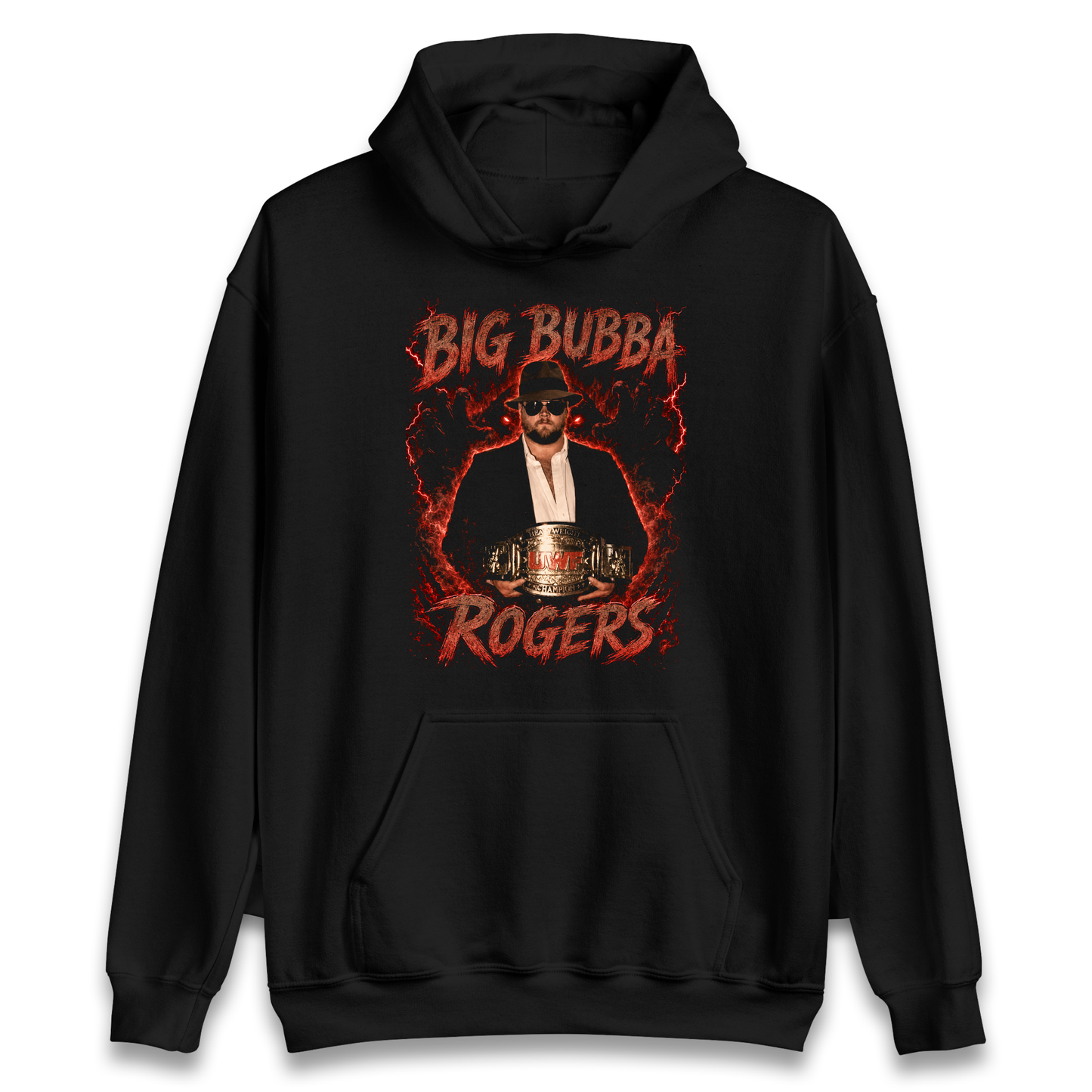Big Bubba Rogers Big Boss Man WWF Hoodie