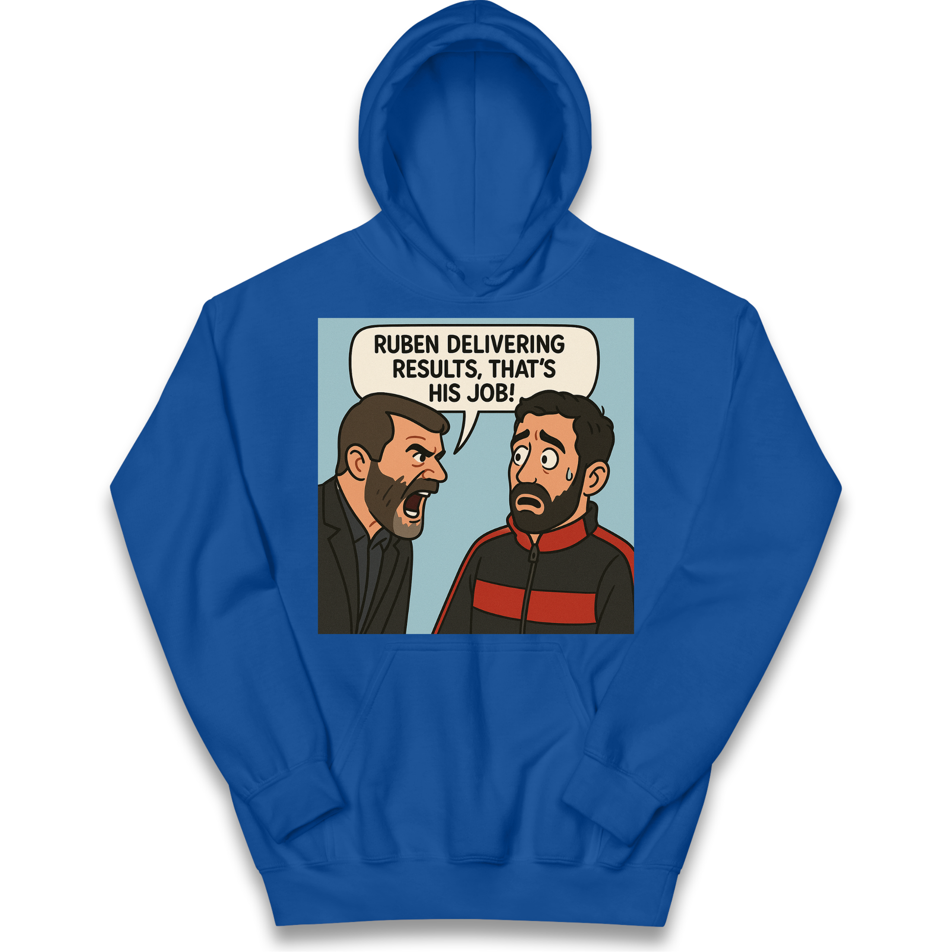 Ruben Delivering Results That's His Job kids hoodie