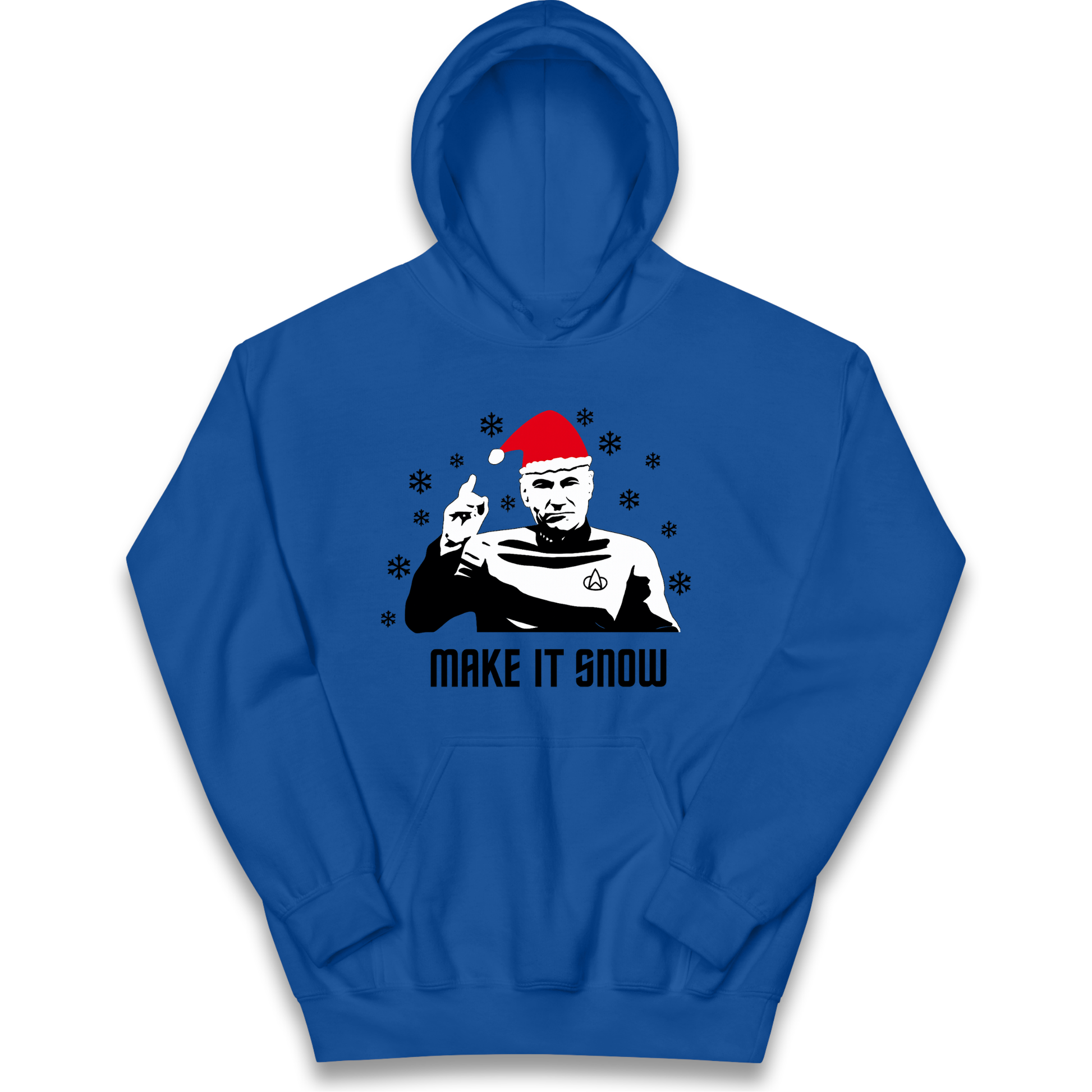 Make It Snow kids hoodie