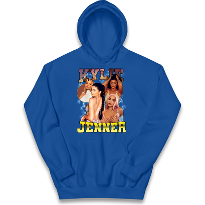 Kylie Jenner Pink Lips kids hoodie