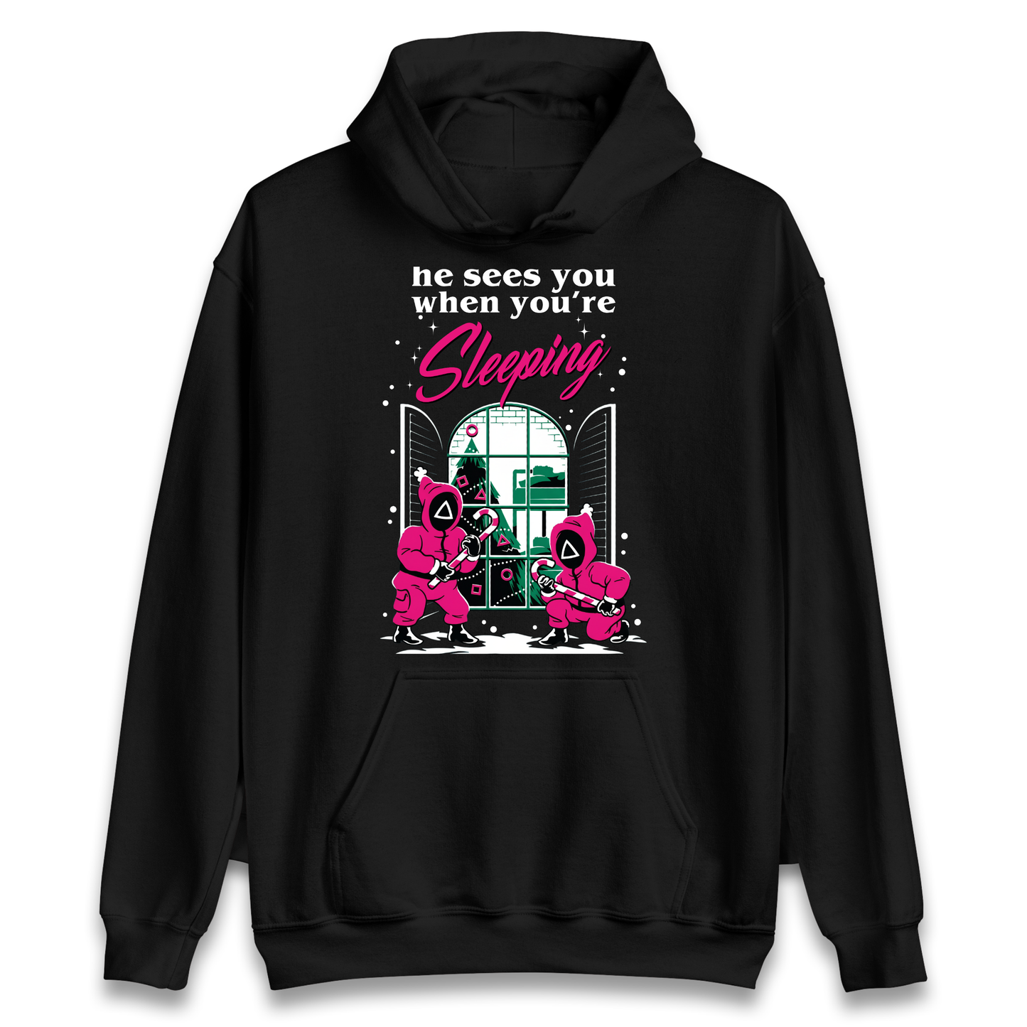 Squid Games Xmas Hoodie