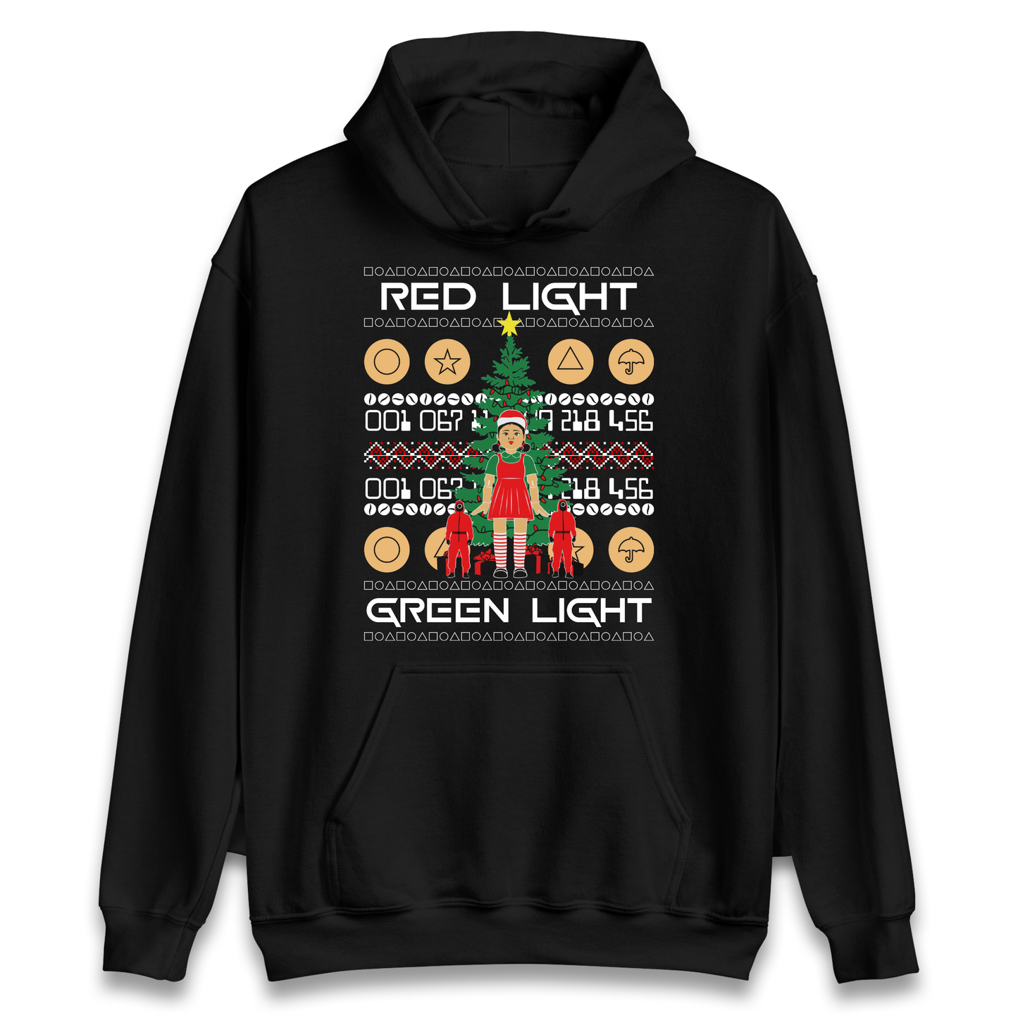 Squid Game Christmas Hoodie