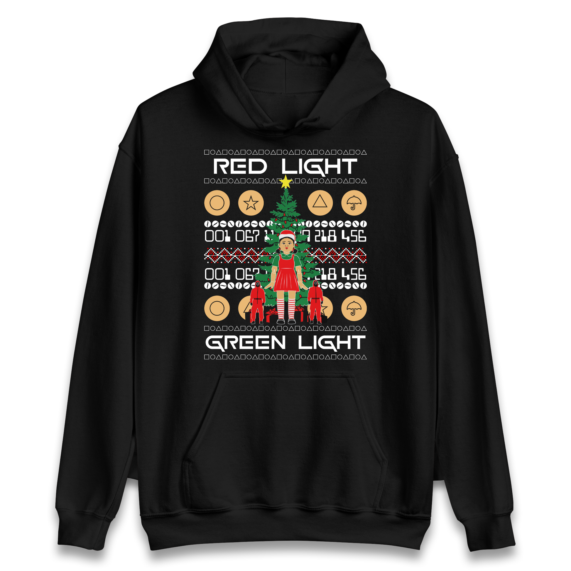 Squid Game Christmas Hoodie