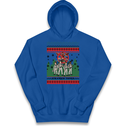 Stranger Things Demogorgon Christmas Kids Hoodie