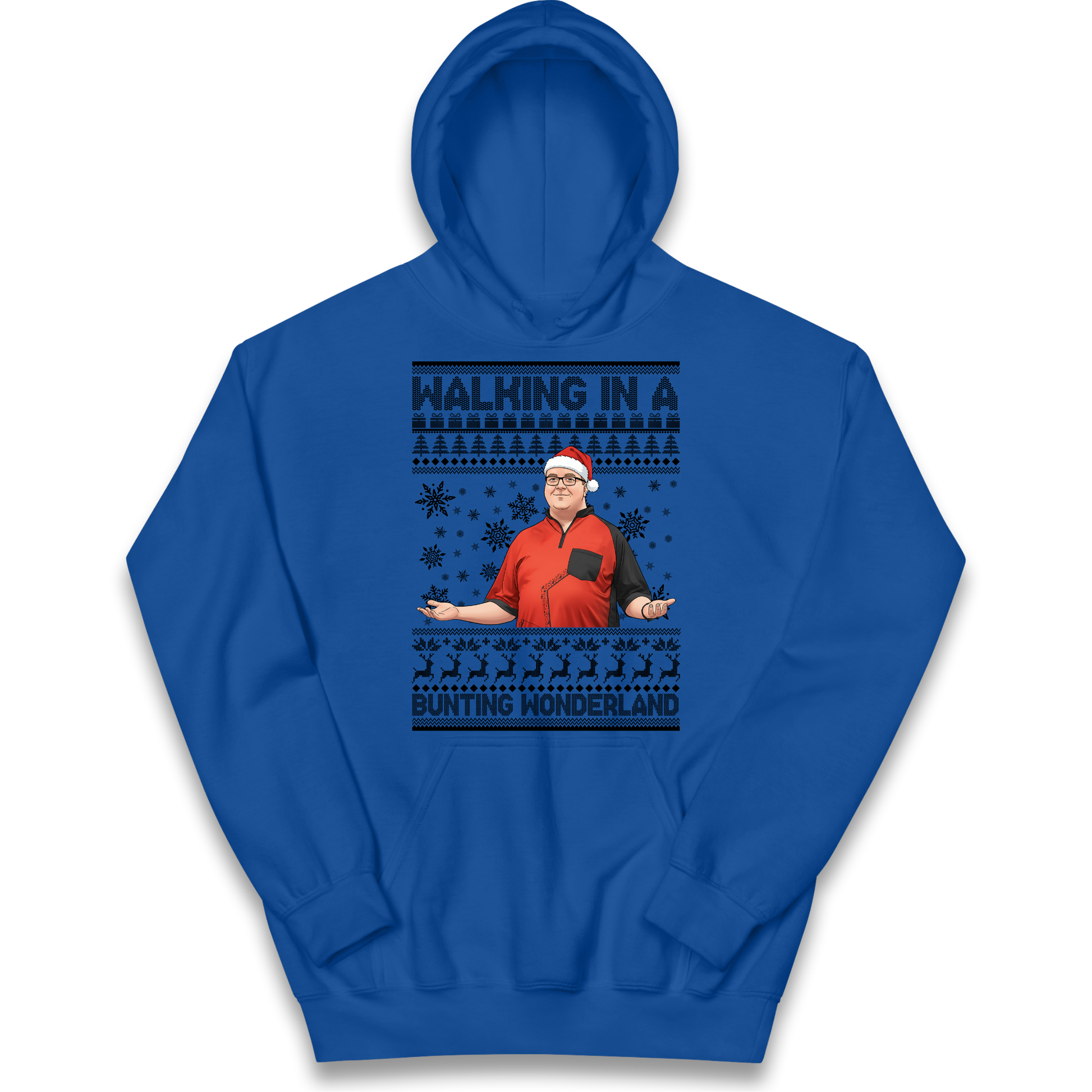 Bunting Wonderland Kids Hoodie