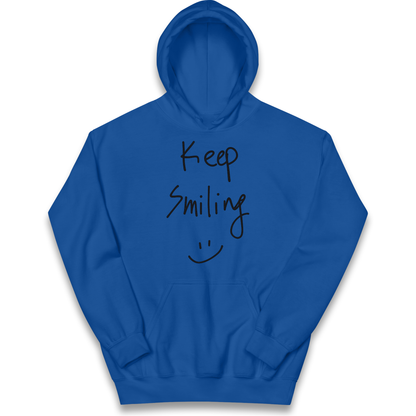 Keep Smiling kids hoodie