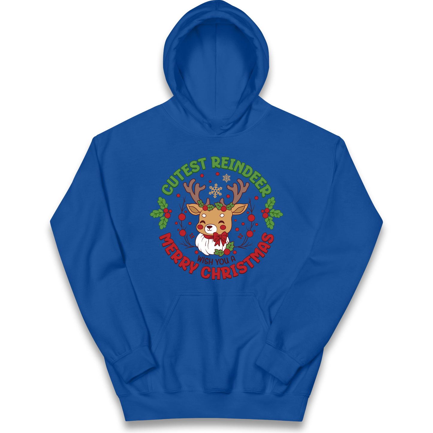 Cutest Reindeer kids hoodie