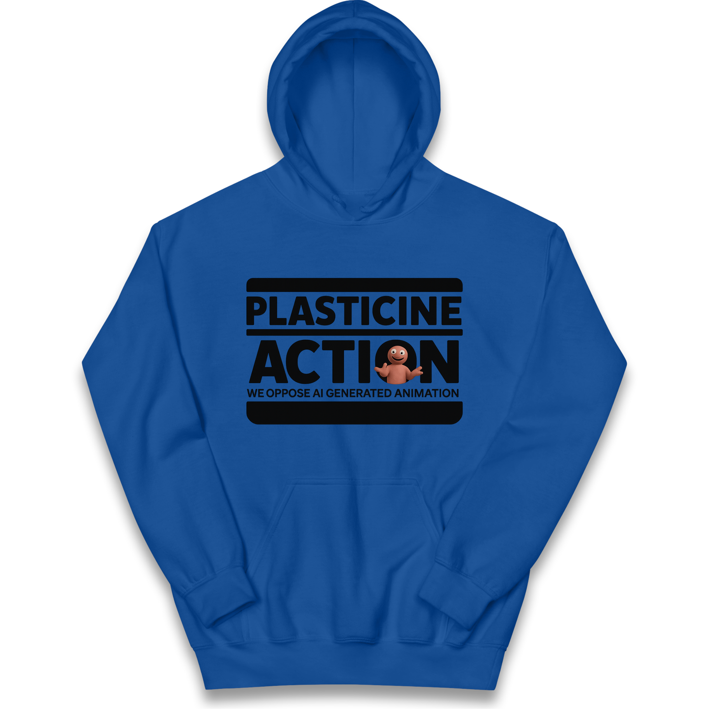plasticine action kids hoodie