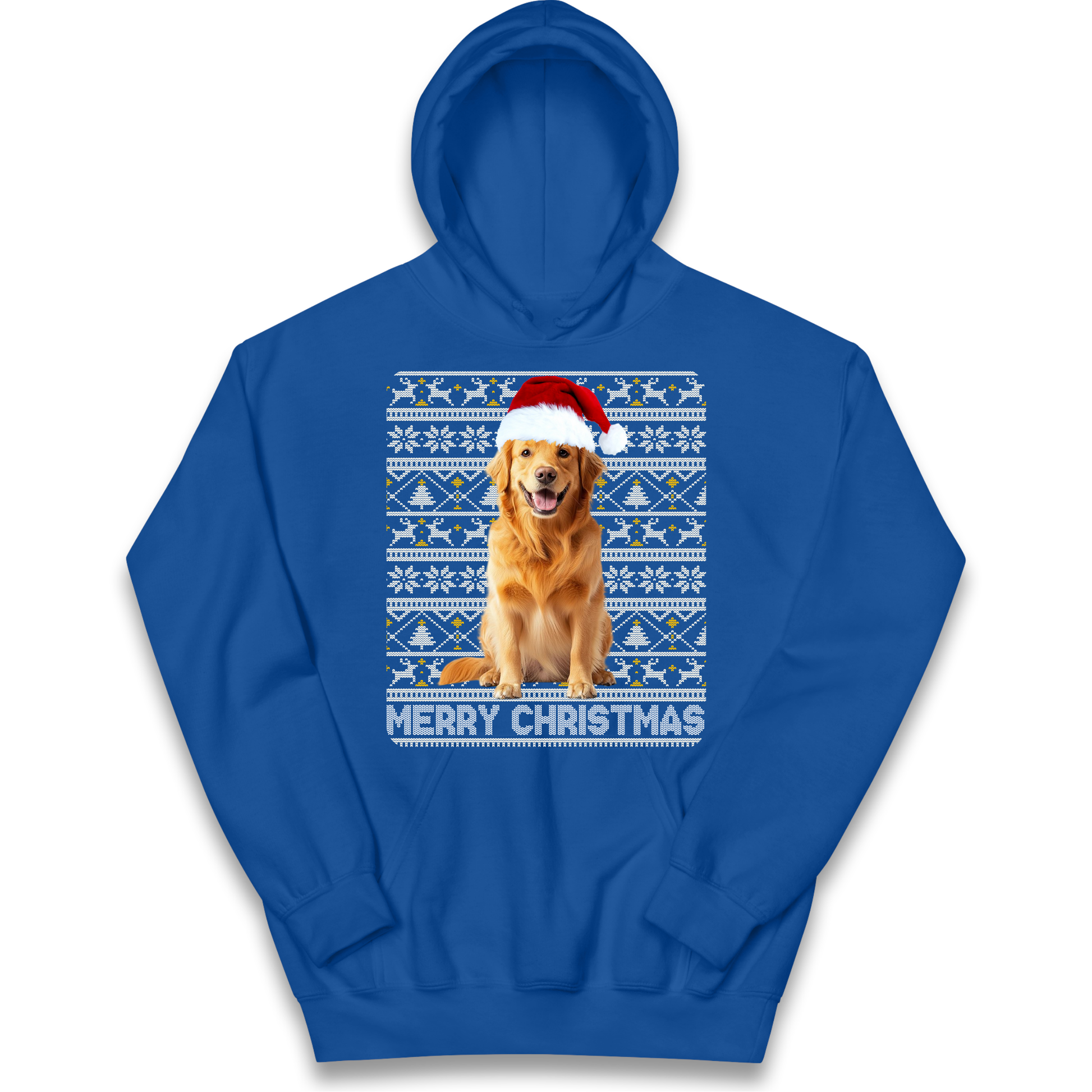 Merry Christmas Dog kids hoodie