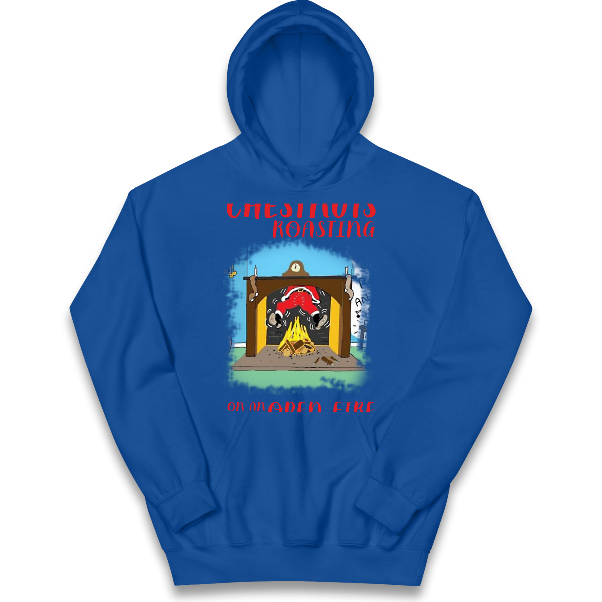 Chestnuts Roasting On An Open Fire Christmas kids hoodie