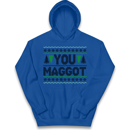 Christmas jumper kids hoodie