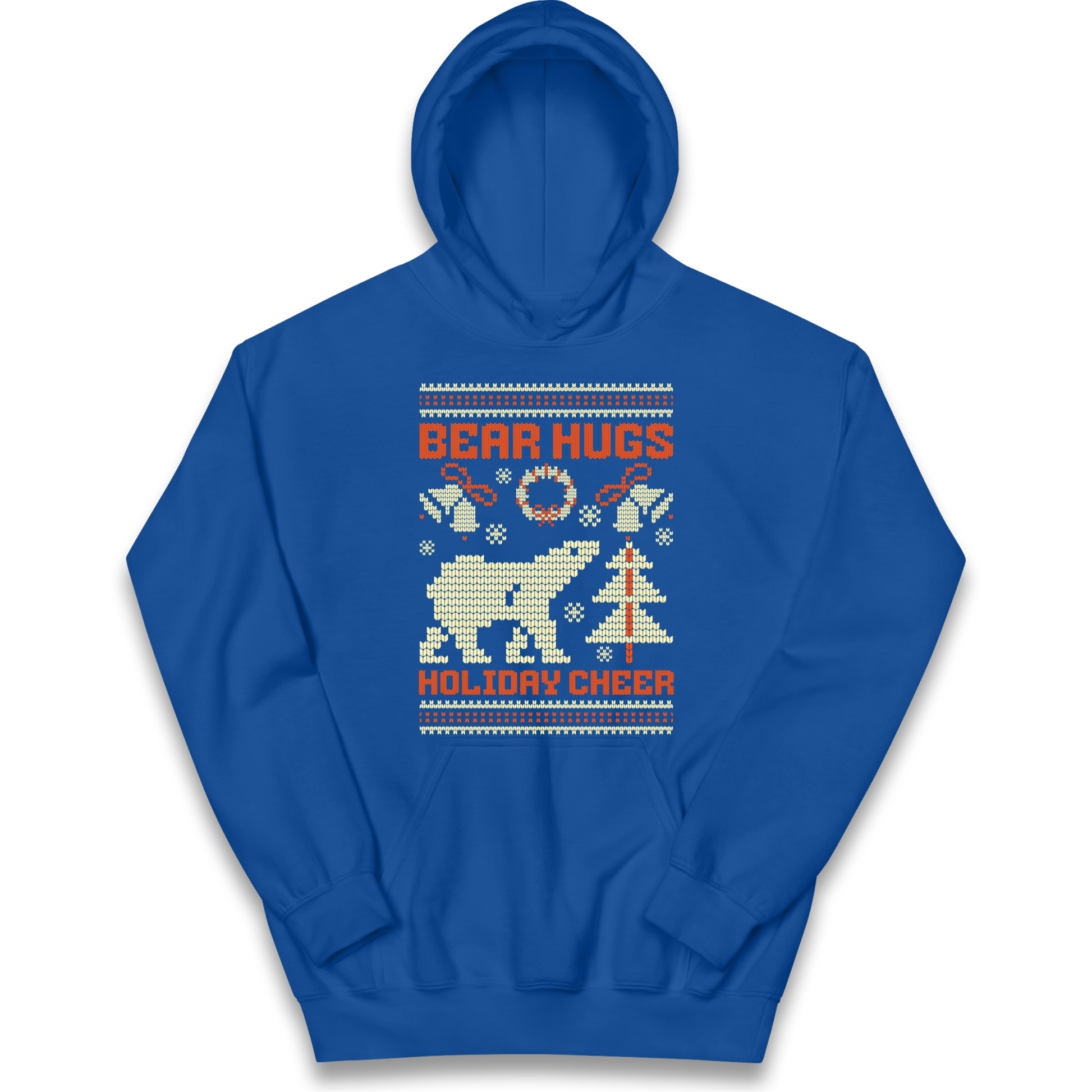 Bear Hugs Holiday Cheer kids hoodie
