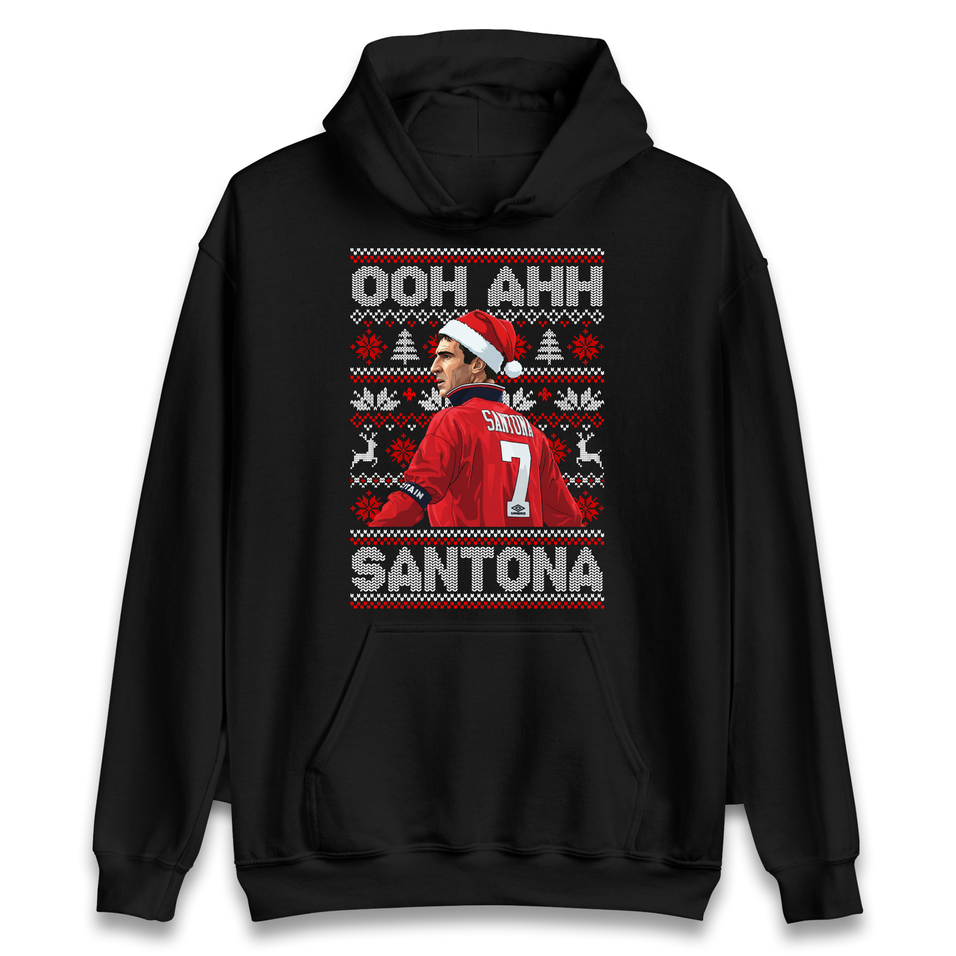 M'nchester United Christmas Hoodie