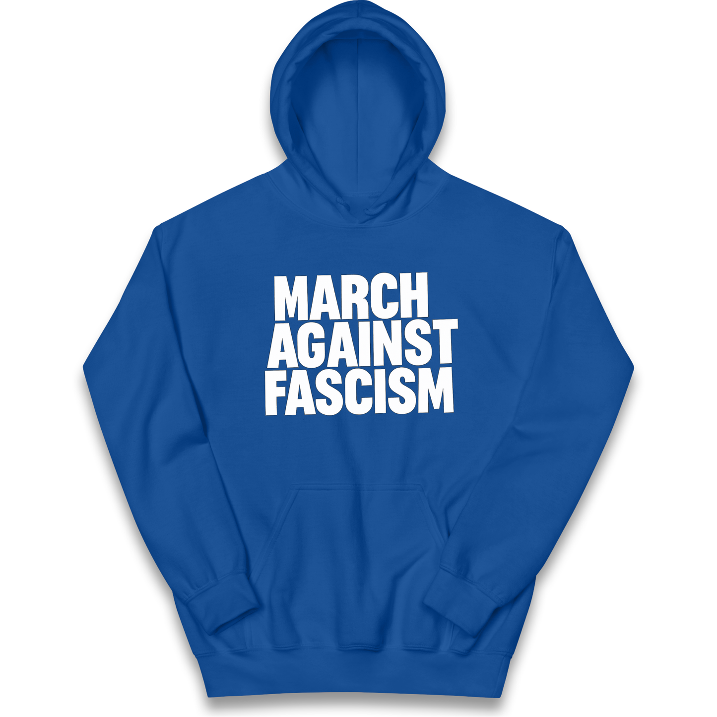 March Against Fascism kids hoodie
