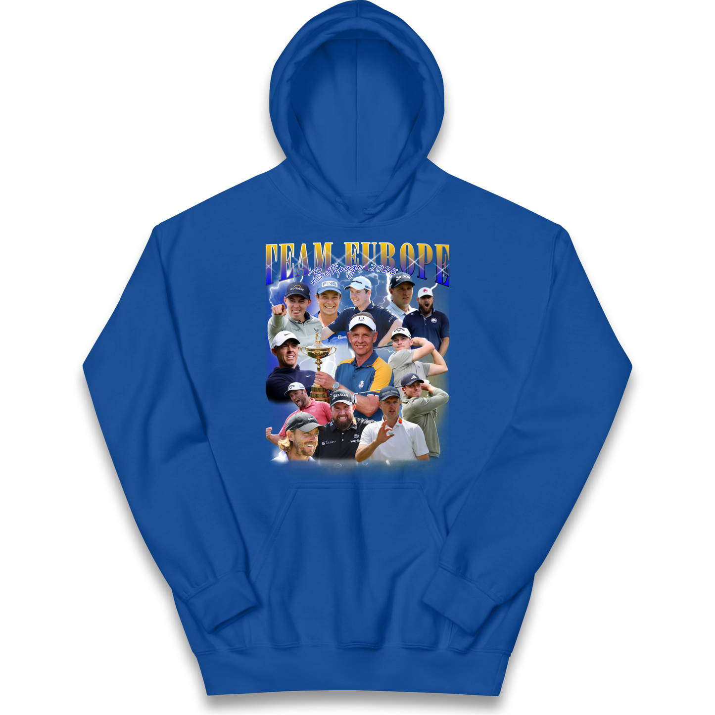 Ryder Cup 2025 Team Europe kids hoodie
