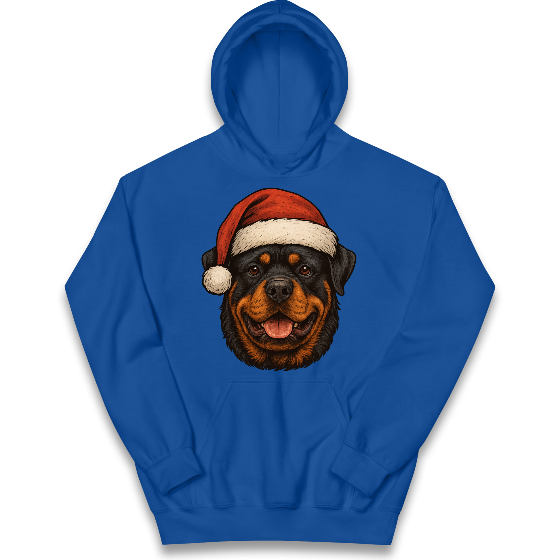Rottweiler Christmas Kids Hoodie
