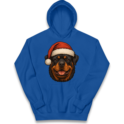 Rottweiler Christmas Kids Hoodie