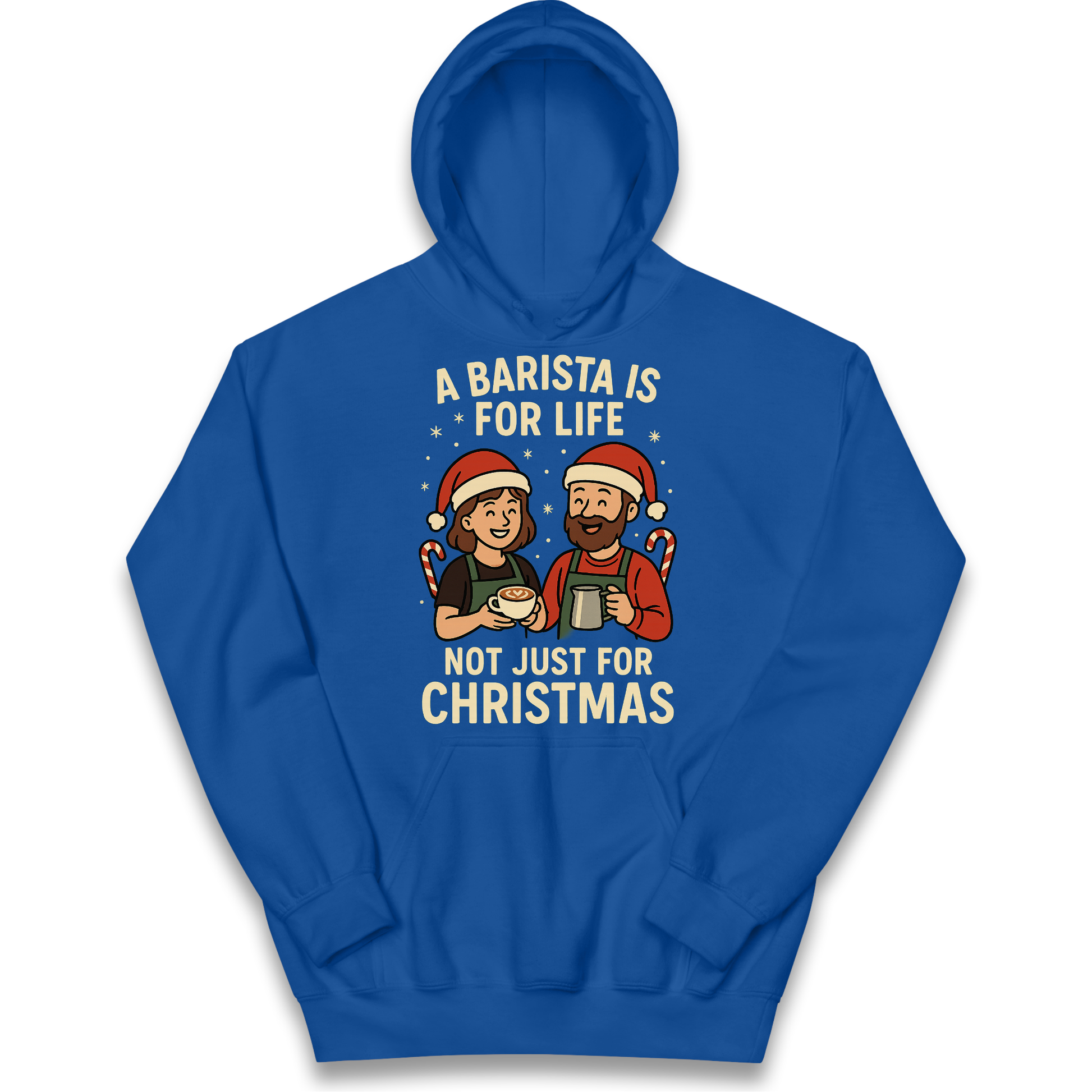 Barista Christmas Kids Hoodie