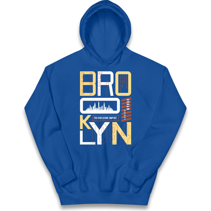 Brooklyn New York Urban District kids hoodie