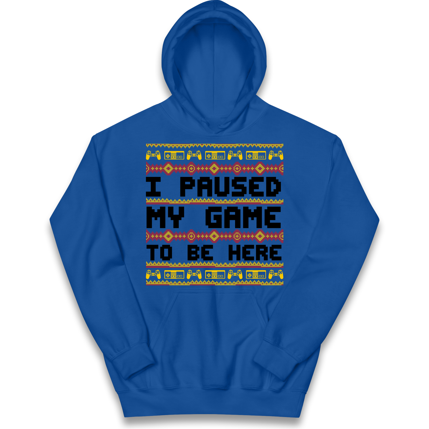 Paused My Game Kids Hoodie