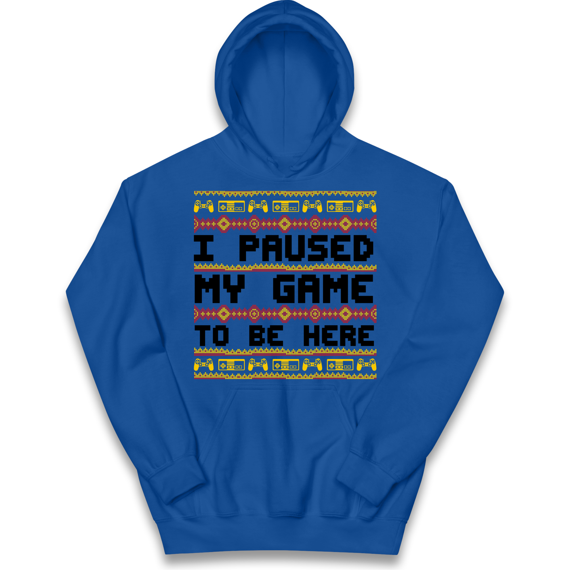 Paused My Game Kids Hoodie