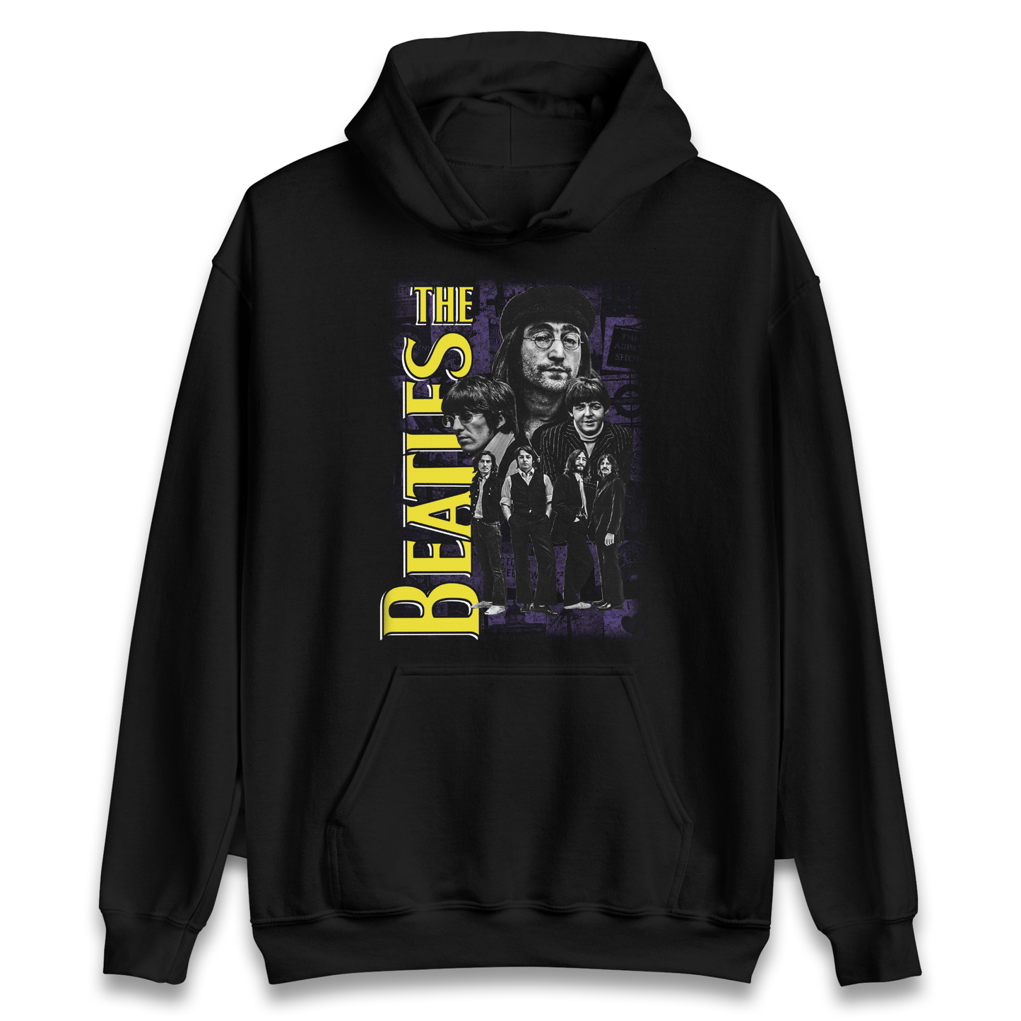 The Beatles Group Adult Hoodie