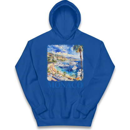 Monaco Painting kids hoodie