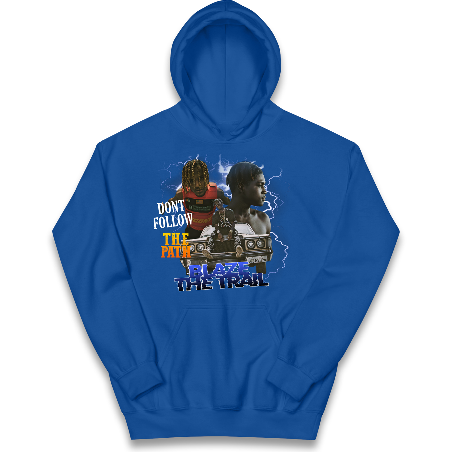 Hip Hop Blaze The Trail kids hoodie
