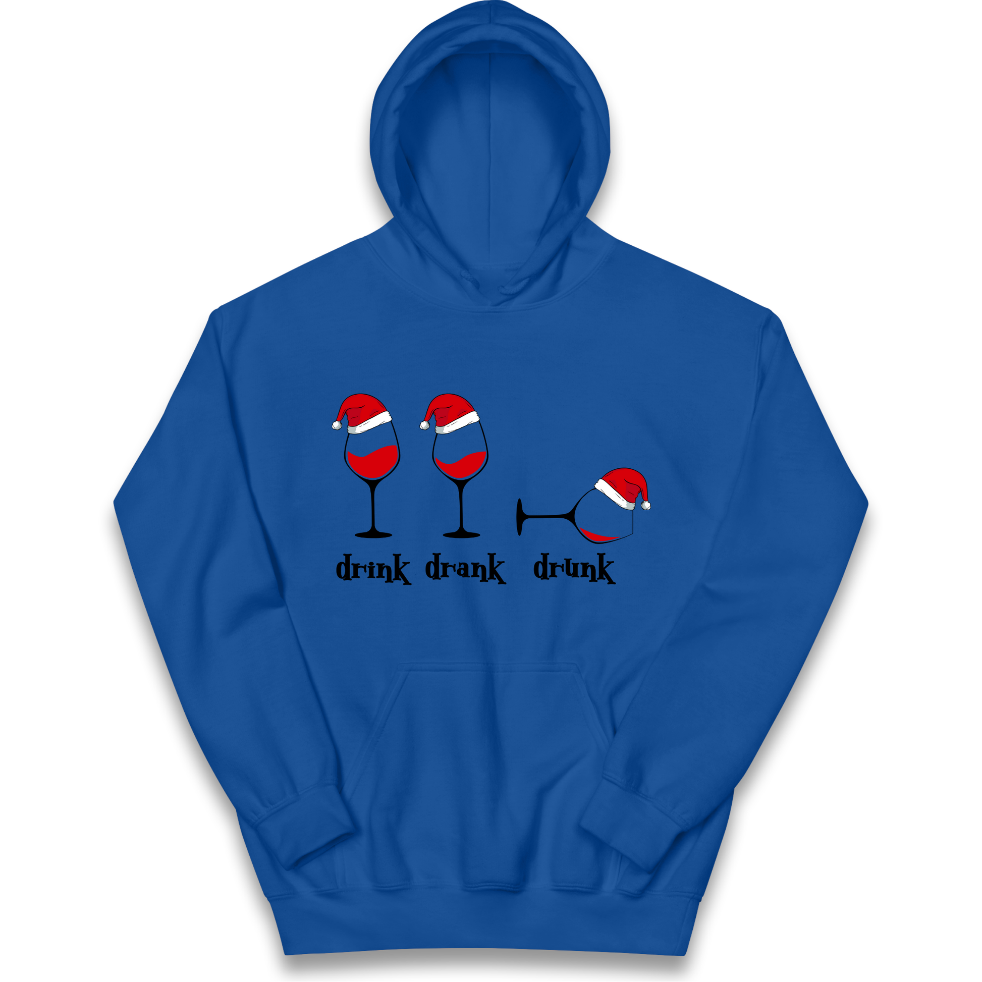 Drink Drank Drunk Kids Hoodie