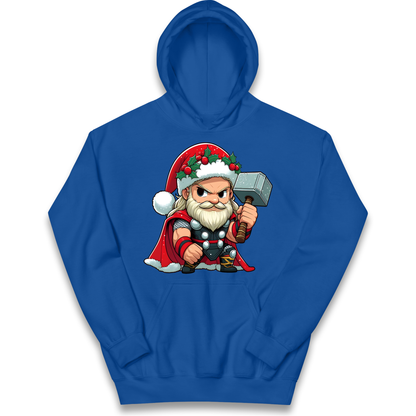 Thor Santa kids hoodie