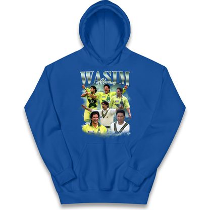 Wasim Akram kids hoodie