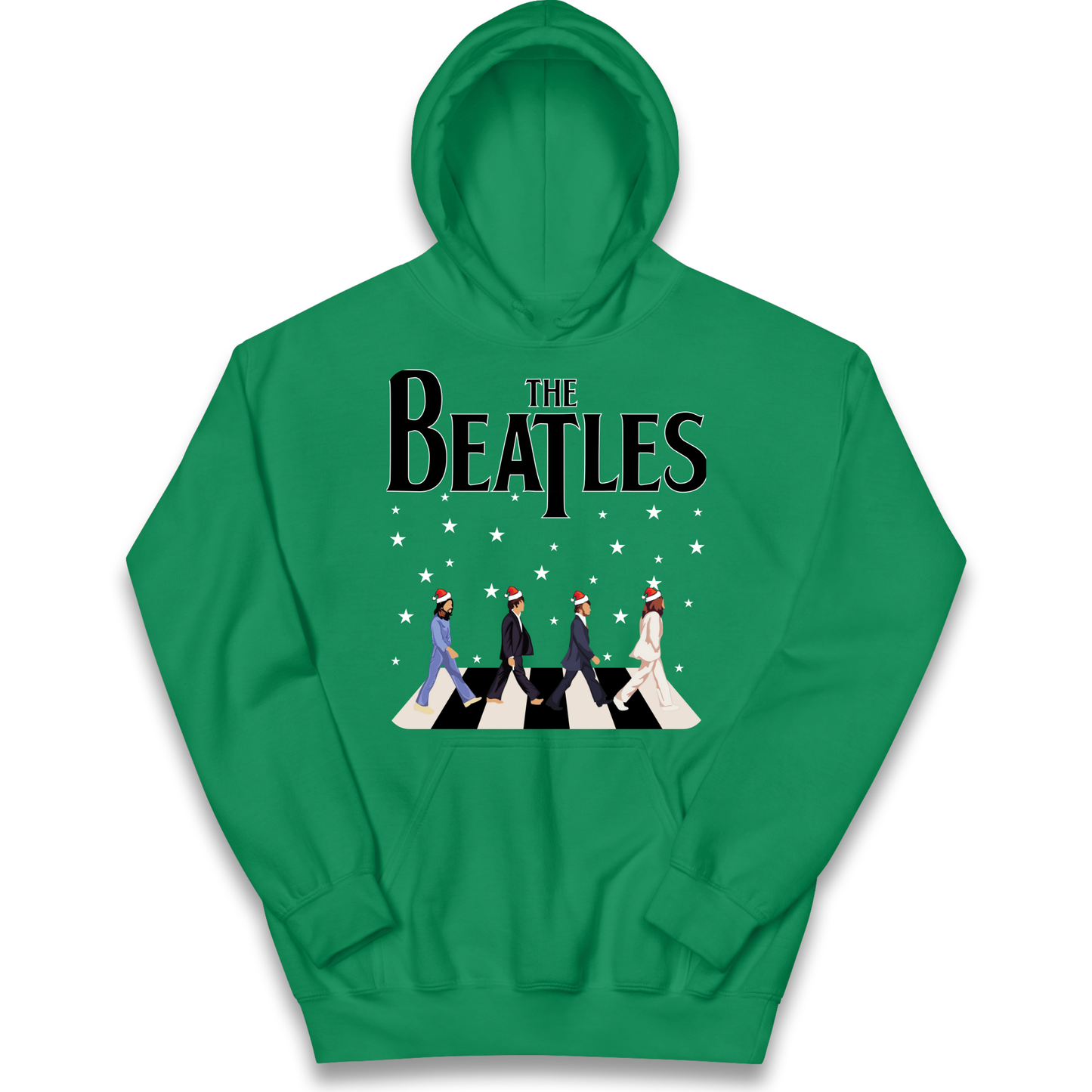 The Beatles Abbey Road Christmas kids hoodie