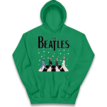 The Beatles Abbey Road Christmas kids hoodie
