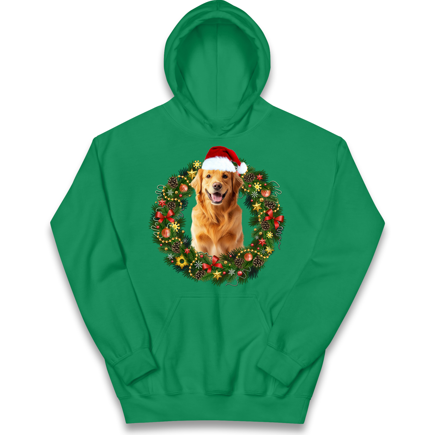 Dog Christmas kids hoodie