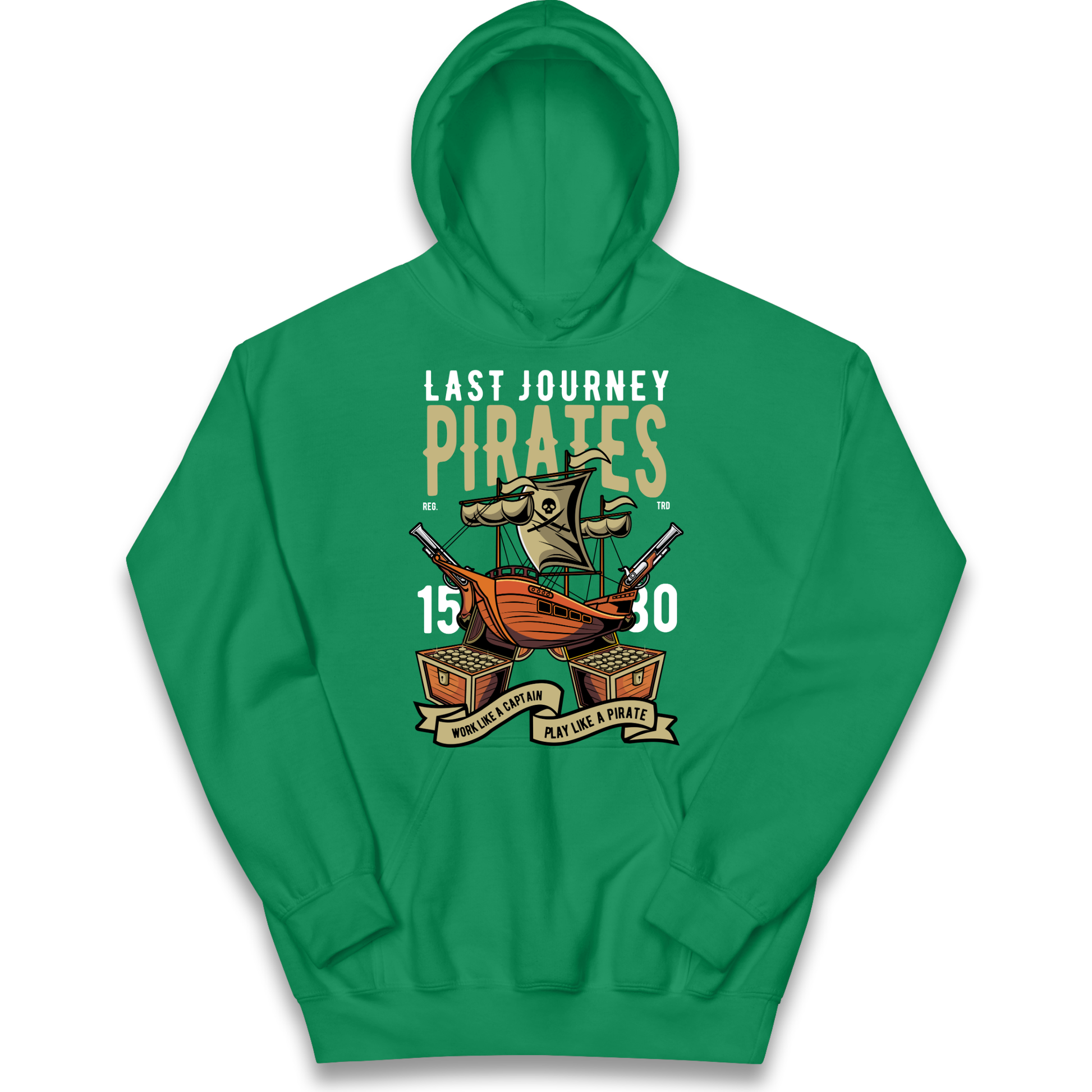 Last Journey Pirates kids hoodie
