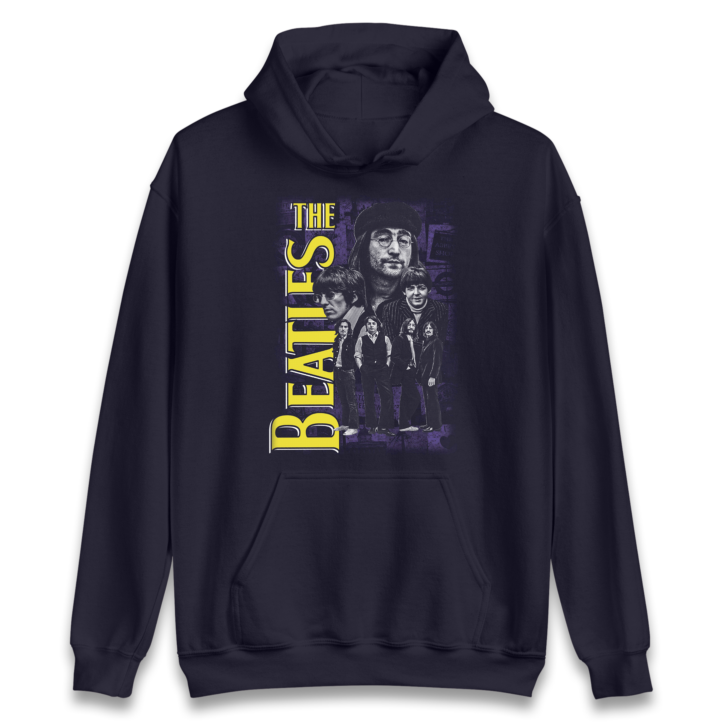 The Beatles Group Adult Hoodie