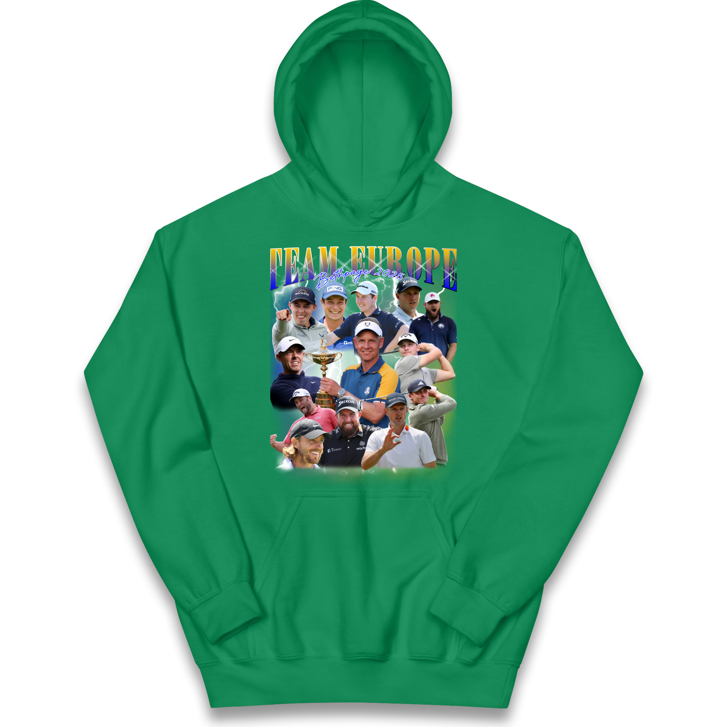 Ryder Cup 2025 Team Europe kids hoodie