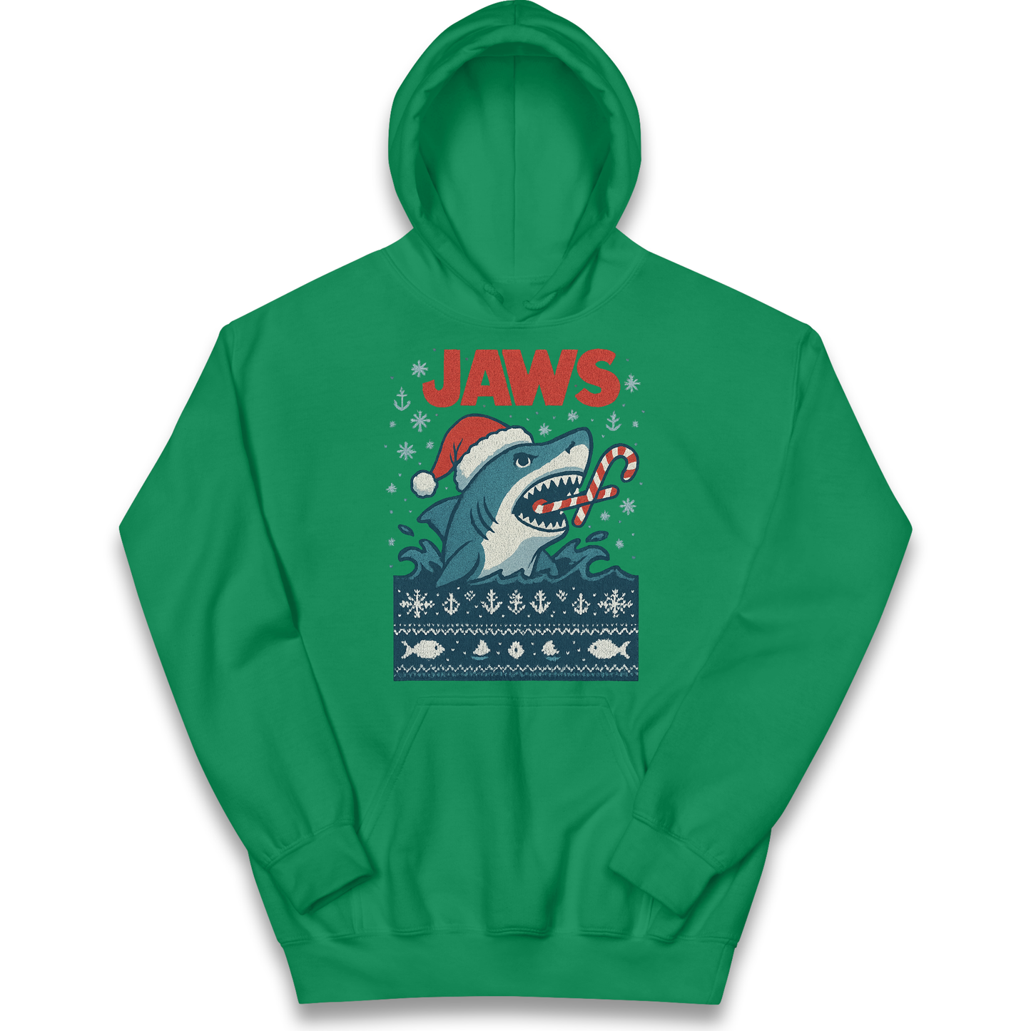 Jaws Christmas kids hoodie