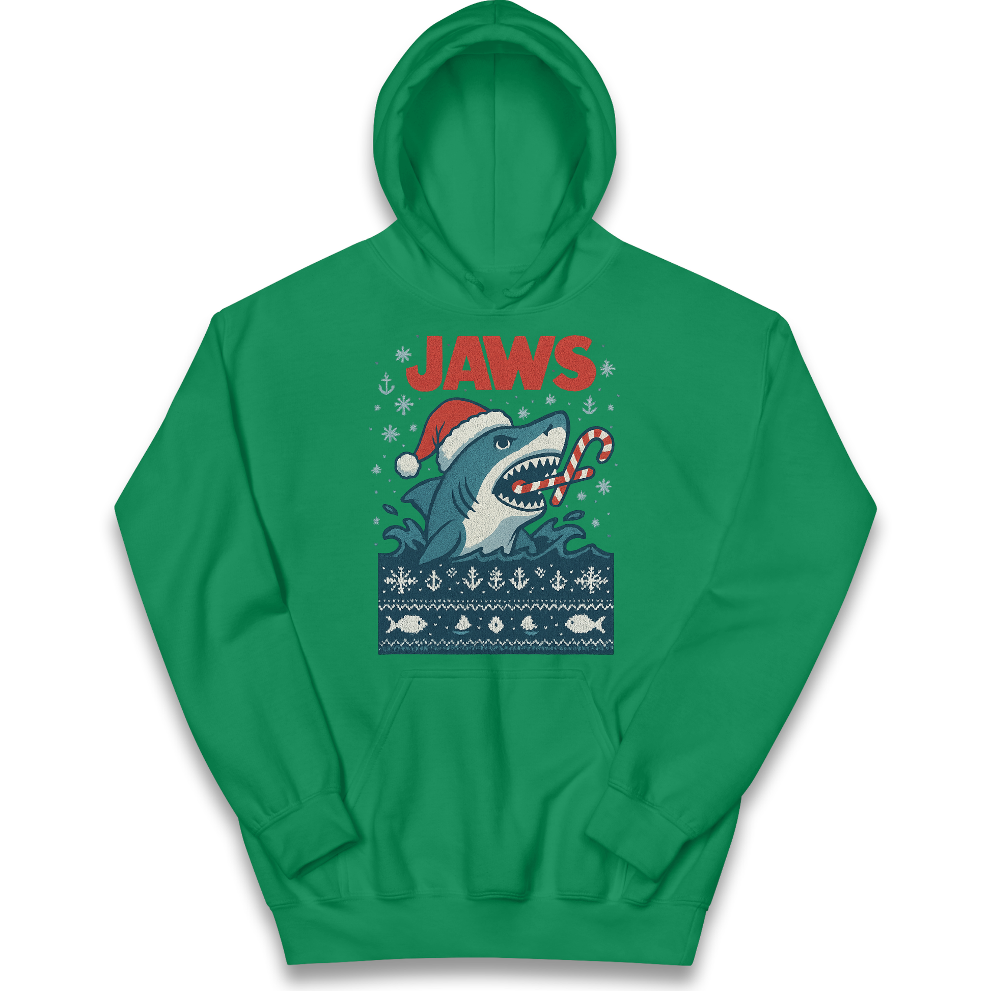 Jaws Christmas kids hoodie