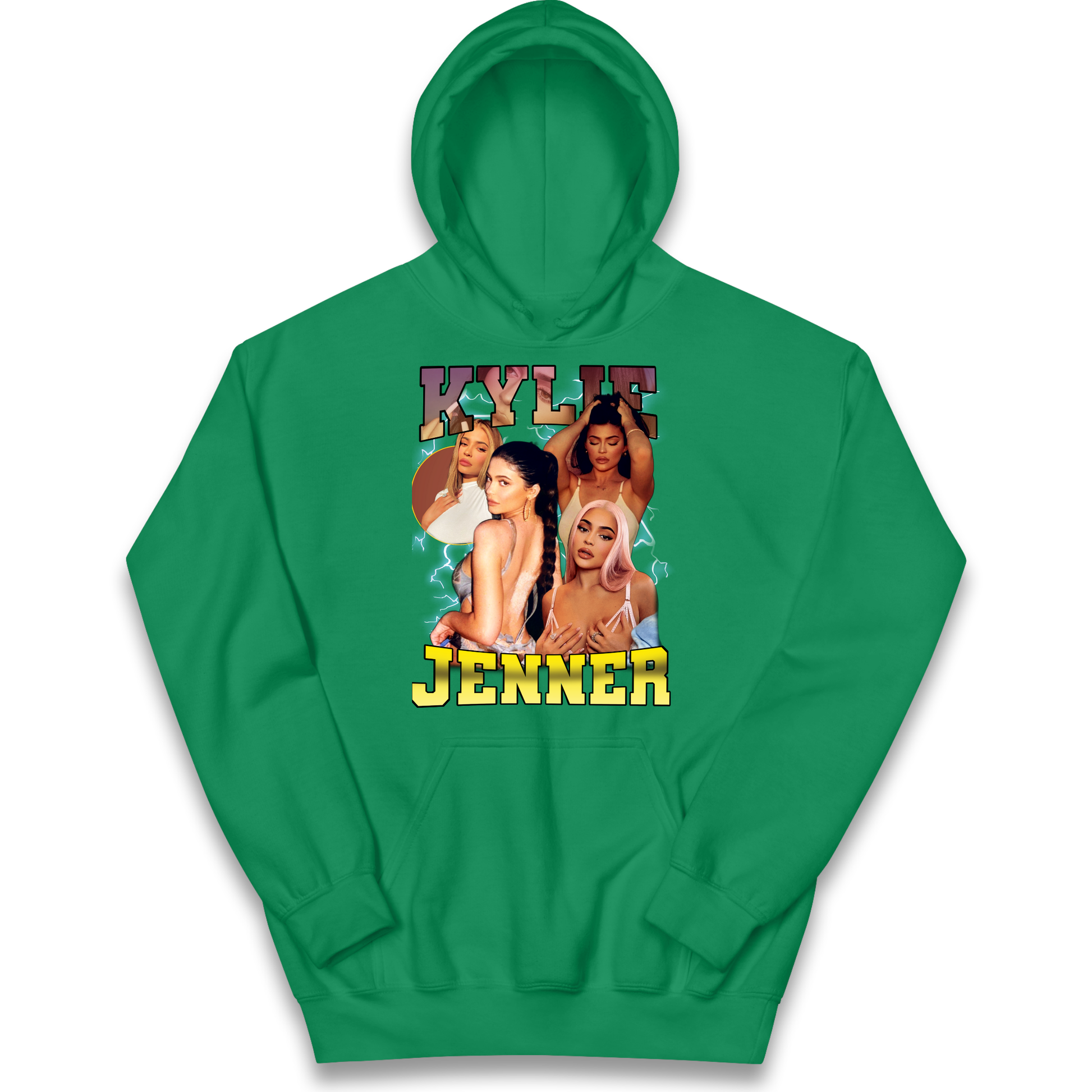 Kylie Jenner Pink Lips kids hoodie