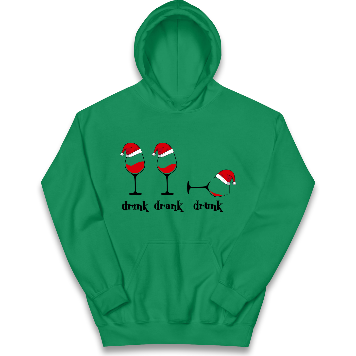 Drink Drank Drunk Kids Hoodie