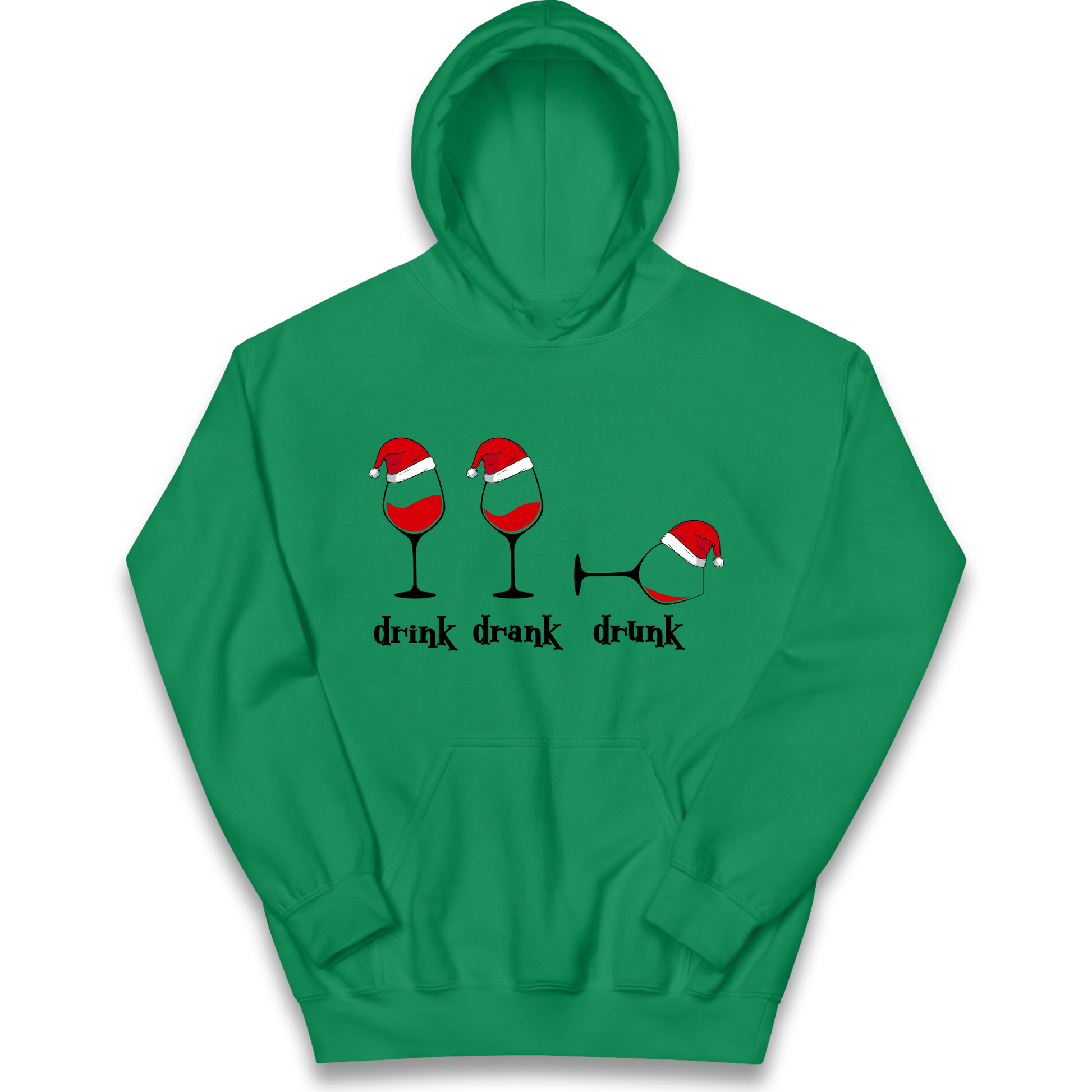 Drink Drank Drunk Kids Hoodie