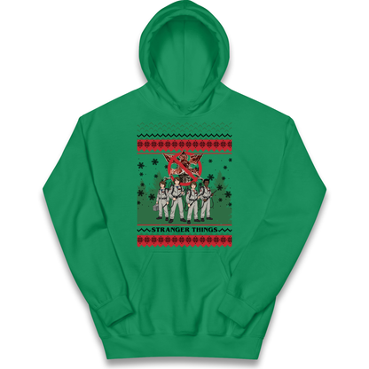 Stranger Things Demogorgon Christmas Kids Hoodie