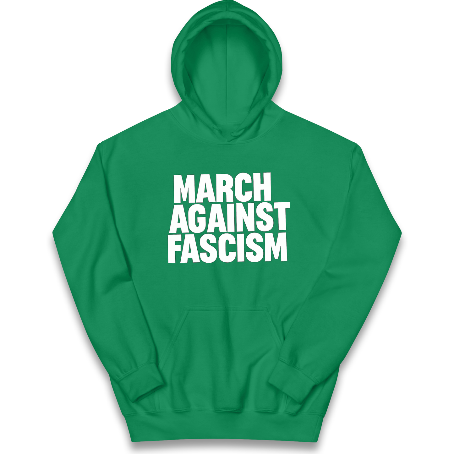 March Against Fascism kids hoodie